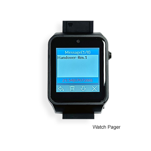Watch-pager-system